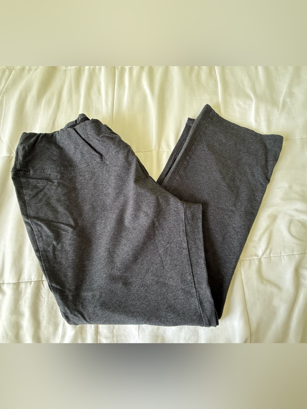 Avenue Charcoal Gray Bootcut Pants